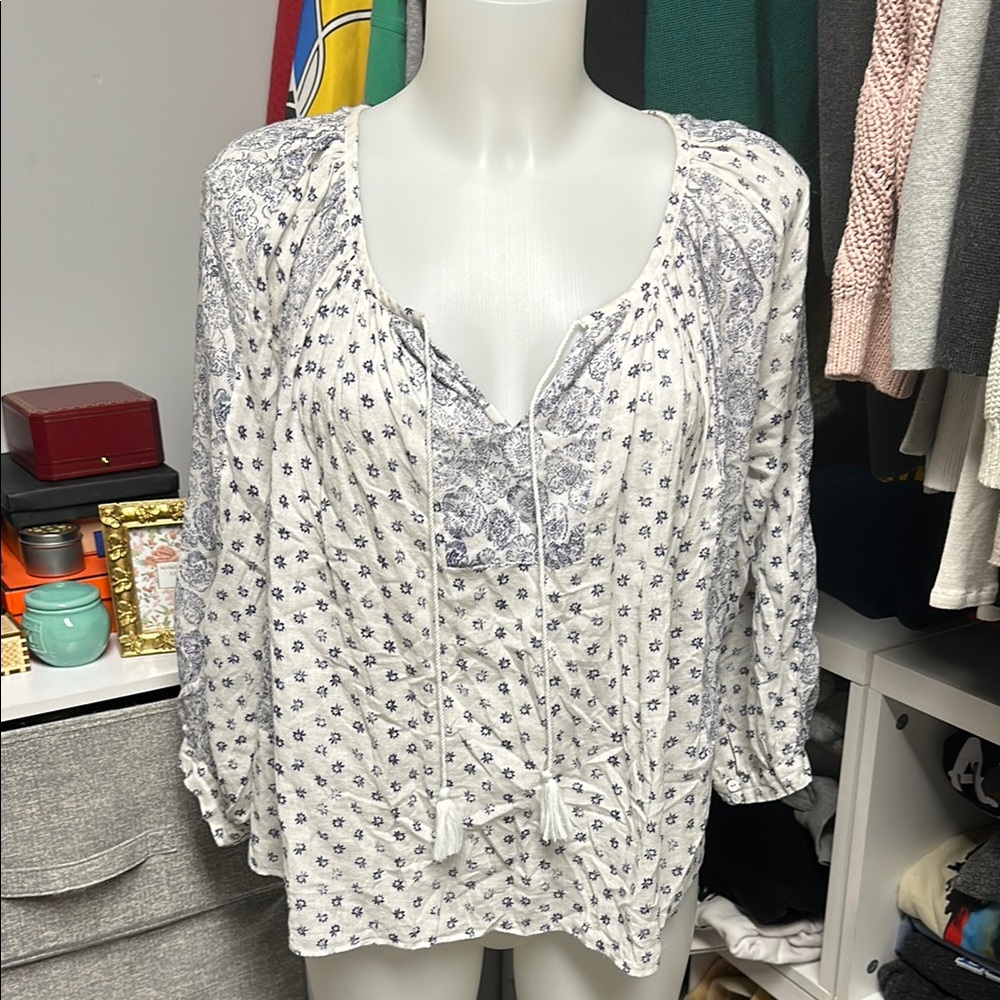 Rebecca Taylor flowy blouse